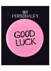 Значок круглый «Good Luck», металл, 38 см