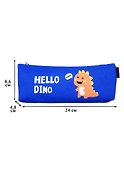 Пенал на молнии "Hello Dino", 23.5 х 8 см - 1