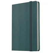 Записная книжка А7 80л лин. "Joy Book. Морской залив" иск.кожа, тонир.блок, скругл.углы, ляссе, резинка, карман на задн.форзаце