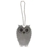 Световозвращающая подвеска Coreflect Сова белый (51011.10)