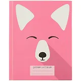 Дневник для средних и старших классов Unnika, "Лиса (графика)"