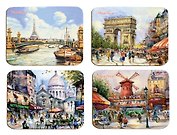 Подставка сервировочная BIG SIZE Париж Париж (PLM-B04-Paris) (40х30) (пробка) GiftLand