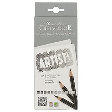 Карандаши «Artist Studio Line», 4H–6B, 12 штук