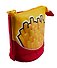 Пенал-косметичка "French fries" ткань - 1