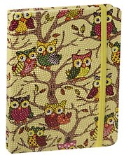 Книга для записей "Совы. Owls", А5