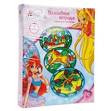 Набор для творчества Winx Волшебные витражи (SCR-CB100) (176792) (3 витража) (3+) (коробка)