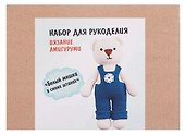 Набор для творчества ЛеКо. Вязание амигуруми своими руками «Белый мишка в синих штанишках» - 2