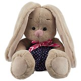 Игрушка мягкая Budi Basa, Зайка Ми в платье в горошек (малыш) 15см SidX-251