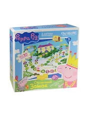 Настольная игра, Оригами, Peppa Pig Сказочный замок (поле-пазл) + мини-пазл 20эл 01586