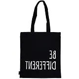 Сумка-шоппер Be Different черная, текстиль 40см.*32см.