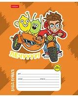 Тетрадь 12 листов, линейка, "Влад А4" в ассортименте