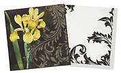 Салфетки для декупажа «Цветущее богатство черное», 2 штуки, Froggy Art