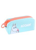 Пенал с большой молнией "Moomin. Муми-тролль с цветочком"