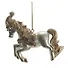 Фигурка декоративная подвесная Лошадка золотая, 2 варианта (9х2х8) (824190) - 2