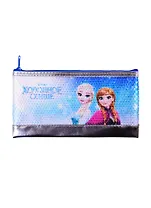 Пенал-косметичка 205*110 "Холодное сердце" пайетки, молния