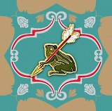 Значок Царевна лягушка (металл) (4627077846353)