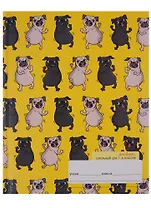 Дневник для младших классов "Танцующие мопсы"