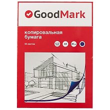 Копировальная бумага А4, 50 листов, синяя, GoodMark