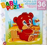Паззл ДМ Astrel/Астрель 36эл. 220*220мм Медвежонок 6264