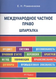 Международное частное право. Шпаргалка: