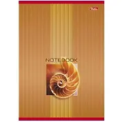 Блокнот А5 80л "Ракушка" гребень, цв.обл,офсет, Hatber