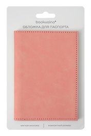 Обложка для паспорта (бежевая) (софт тач) (12-BLUEDOT-202510-A1-022)