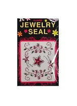 Стразы отдельные на пленке Jewelry Seal (1461-2/25) (красная и роз. звезды)