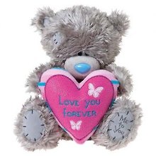 Мишка MTY 23 см держит сердце Love you Forever (G01W2792)