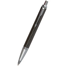 Ручка подарочная шариковая синяя, IM Premium Dark Espresso Ciselled CT, Parker