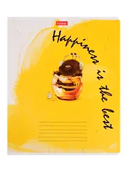 Тетрадь в узкую линейку Hatber, "Милашки", 12 листов, в ассортименте