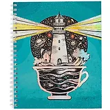 Тетрадь в клетку Listoff, "Морская коллекция", 96 листов, в ассортименте