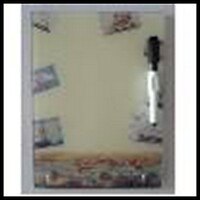 Ключница из стекла с доской для записи (27828) (18х24)
