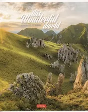 Тетрадь в линейку Hatber, "Удивительный мир", 96 листов