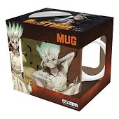 Кружка в подарочной упаковке Аниме Dr Stone Tsukasa & Senku (керамика) (320 мл) - 1