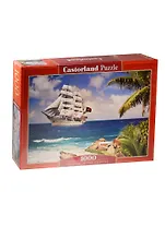 Пазлы 1000 Парусник в тропиках (C-103430) (68х47см) (коробка) (Castorland Puzzle)