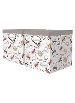 Короб XL "Comics vibe" 32*31*35см, кашированный трехслойный гофро картон. Набор 2 шт.