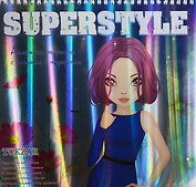 Альбом д/творч. Super Style с трафар. и накл. (Tz 10311) (1 стр. с накл., 1 стр. с инструкц., 32 стр. с контур., 5 съем. трафар.) (Kids creative) (пружина) (3+)