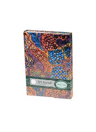 Книга для записей А5 80л 140*200мм "KASHMIR" тонир.бумага, внутр.карман, магн.застежка, ляссе, ассорти, MODO ARTE