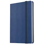 Книга для записей А4- 96л кл. "Joy Book. Летние сумерки" иск.кожа, тонир.блок, скругл.углы, ляссе, резинка