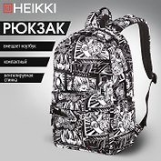Рюкзак универсальный "Comics Anime"  42*26*14см, 1 отделение, эргономичный, с карманом для ноутбука, HEIKKI