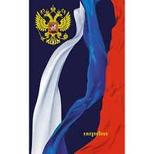 Ежедневник Эксмо А5, 112л. недатированный Государственная символика Ежедневник патриота 7БЦ, мат. лами