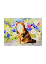 Алмазная мозаика Рус. Кол. Котинова Дачник (FW-005) (30x40см) (класс.) (квадр. стразы) (без подрамника) (полн. зап.) (30цв) (Рыжий Кот) (6+) (коробка)