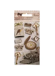 3D декоративные наклейки Винтаж (СР-26) (Рукоделие) (упаковка)