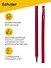 Ручки шариковые красные 12шт "Slim Glide" 0,7мм, Schiller - 1