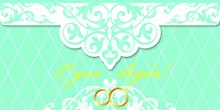 Конверт для денег Люкс С Днем Свадьбы [РХ221-0068]
