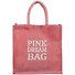 Сумка джутовая S Pink dream bag (30х30х18) (ДЖ2019-4) - 1