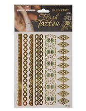 Тату-наклейки «Flash Tatoo», 14.5х19.7 см, Pierre Cardin