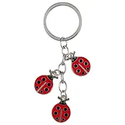 Брелок Божьи коровки (металл) (12-02270-С22)
