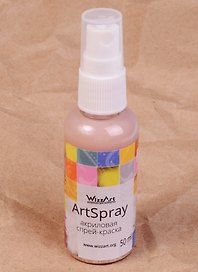 Спрей-краска акриловая перламутровая «Шоколодная глазурь», 50 мл, ArtSpray
