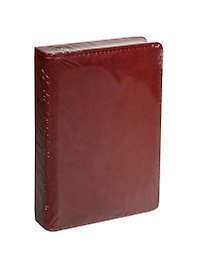 Ежедневник недат. А6 152л "Classic" Бордо иск.кожа, поролон, тонир.блок, ляссе, Listoff